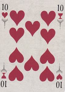 cartomancy 10 of hearts