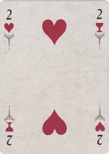 cartomancy 2 of hearts