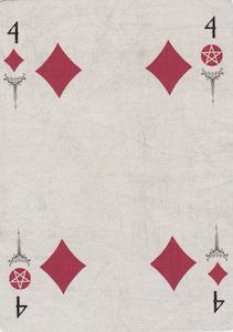 cartomancy 4 of diamonds