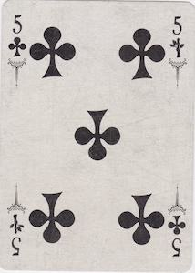 cartomancy 5 of clubs
